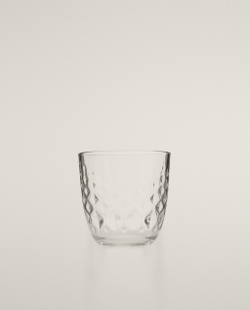 Zara Home стакан из стекла, цвет прозрачный, 8.5 см · 2336/400