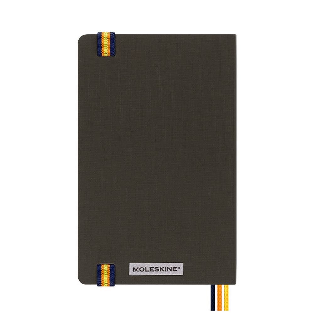 Блокнот Moleskine LE K-WAY Large зеленый (SKQP062KWGREENWMR) 4