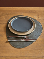 Набор из 4-х двухсторонних сервировочных салфеток drop, 33х41 см, коричневый/карамельный