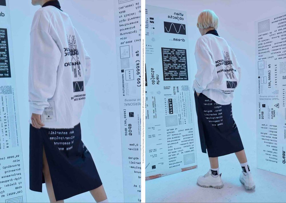 Толстовка Futureisnown Route manager #1 Белая