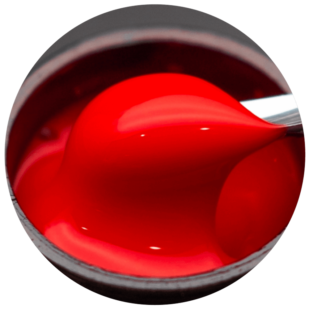 Гель моделирующий самовыравнивающий цветной Алый 15мл ОПЦИЯ