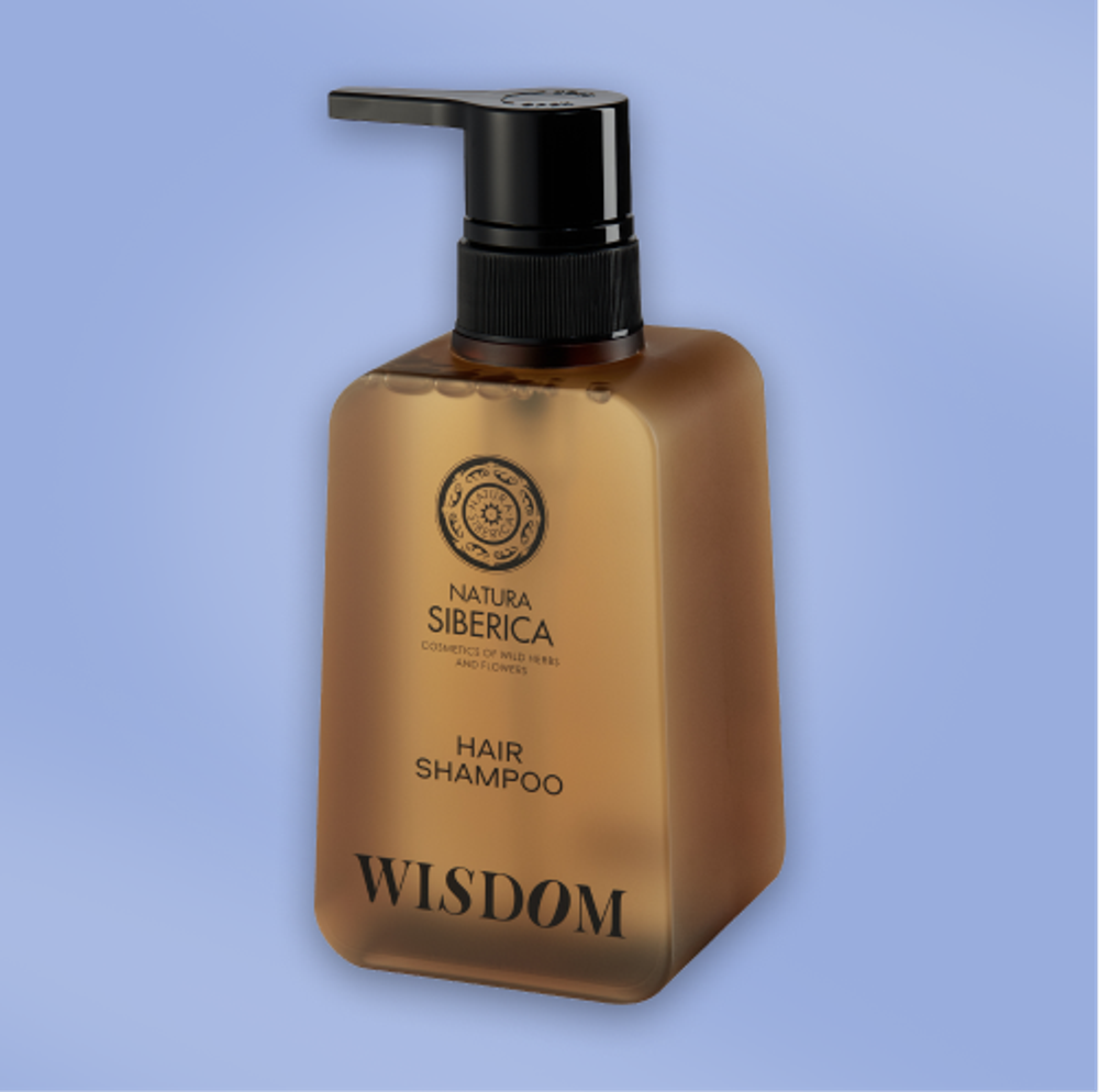 Шампунь Natura Siberica диспенсер 450 мл Shades of Siberia Wisdom
