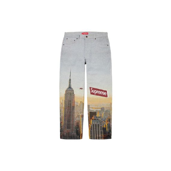 Supreme FW20 Week 12 Aerial Tapestry Regular Jean