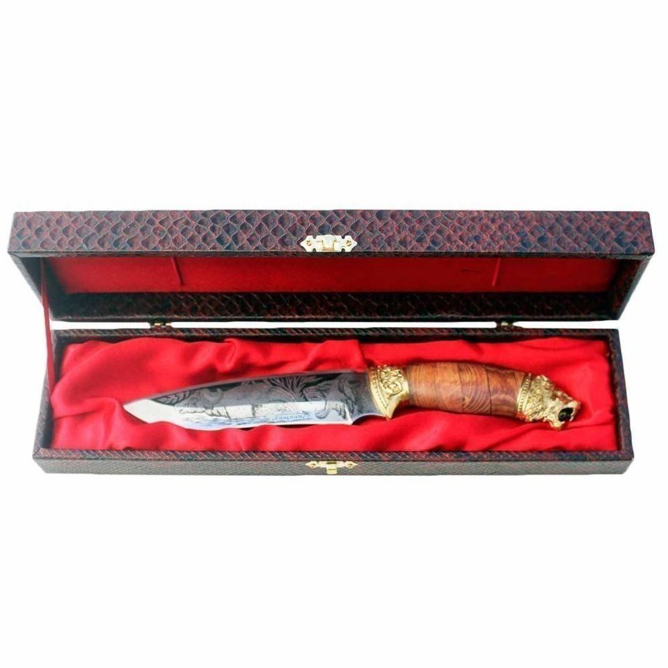Нож Хищник (литье) в шкатулке