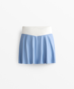Oysho Юбка Perfect-Adapt V-образного выреза, голубой