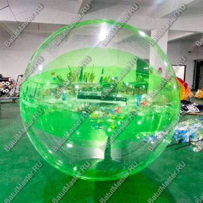 Аттракцион Водный шар ПВХ «Арбуз» 1,8*1,8*1,8 м