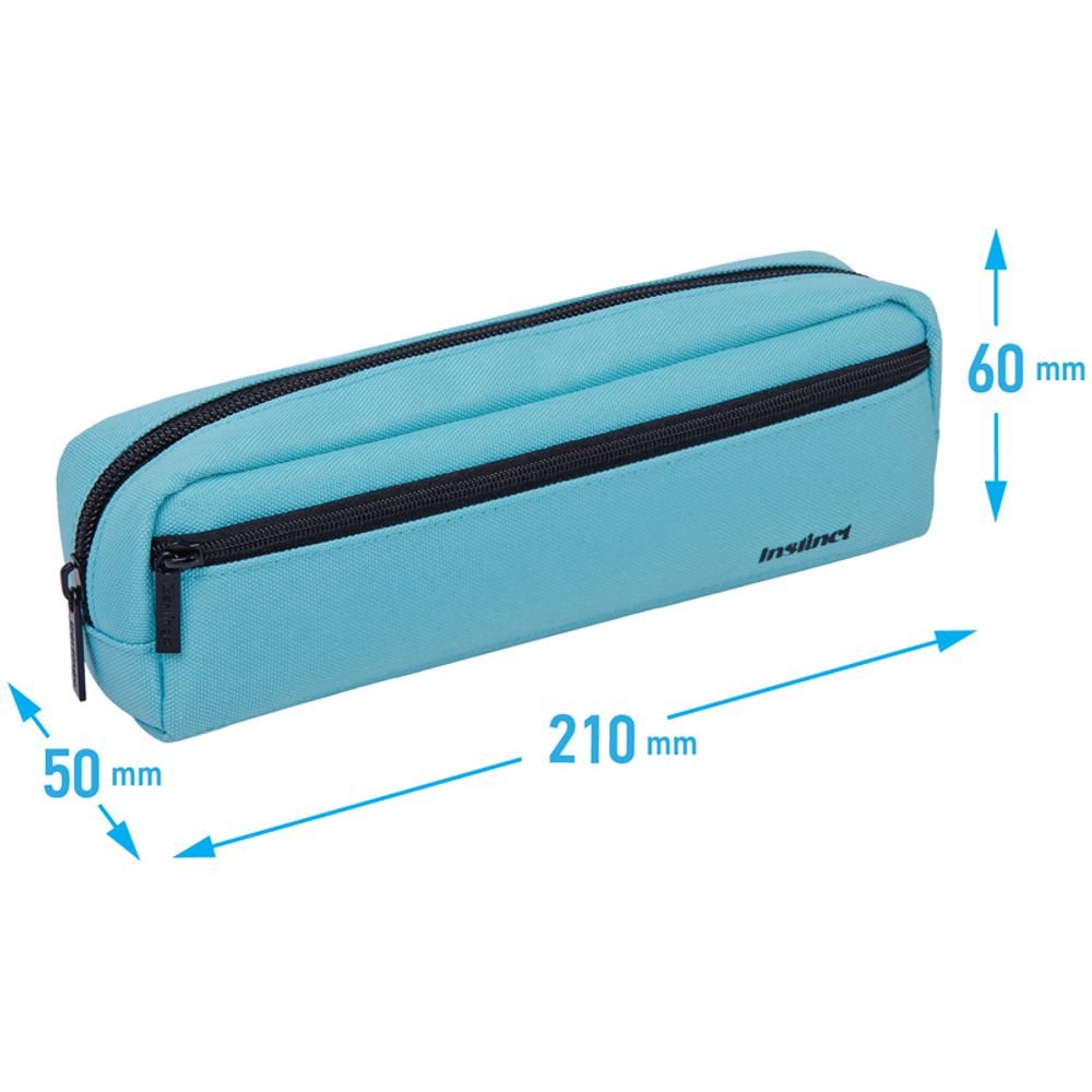Пенал мягкий 210х60х50 Berlingo Instinct mint, ткань