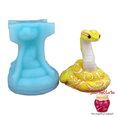 Силиконовая форма 3D "Кобра"