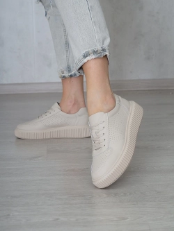 Кроссовки женские летние натуральная кожа