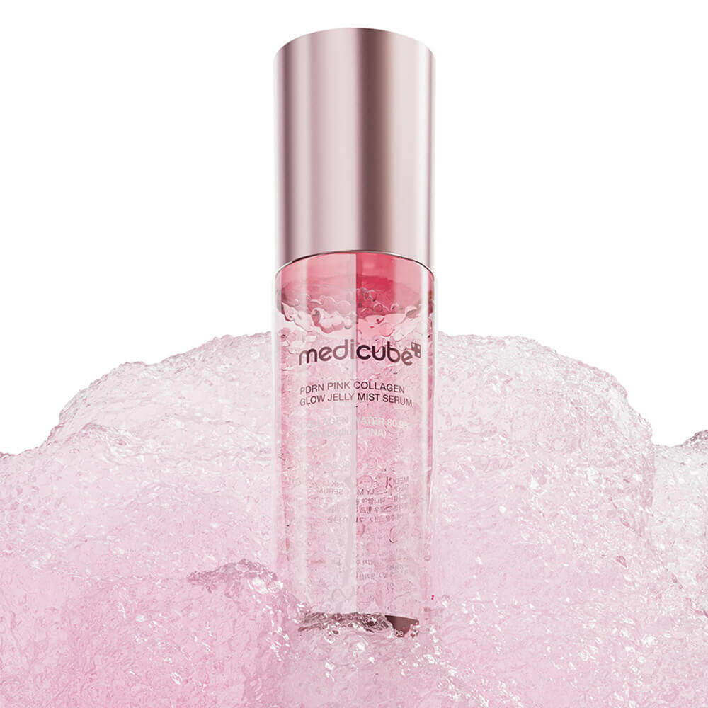 MEDICUBE Мист с PDRN и коллагеном для сияния кожи PDRN Pink Collagen Glow Jelly Mist Serum (100 мл)