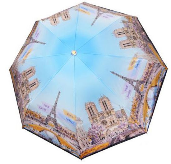 Стильный женский зонт Три Слона Париж 233-B-01