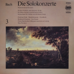 Комплект / Bach: Die Solokonzerte 1-2-3 (3LP)