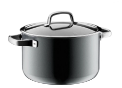 WMF Кастрюля Fusiontec Mineral 24 см 6,7 л платина