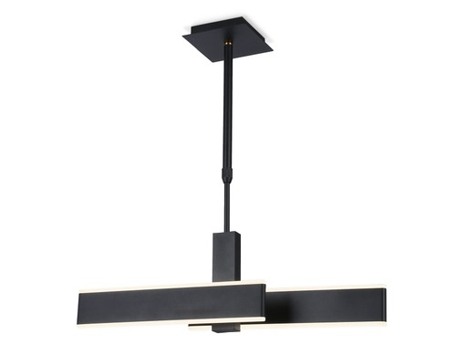 FA6667 BK черный 42W 3000K-6400K 640*30*900 (Без ПДУ)