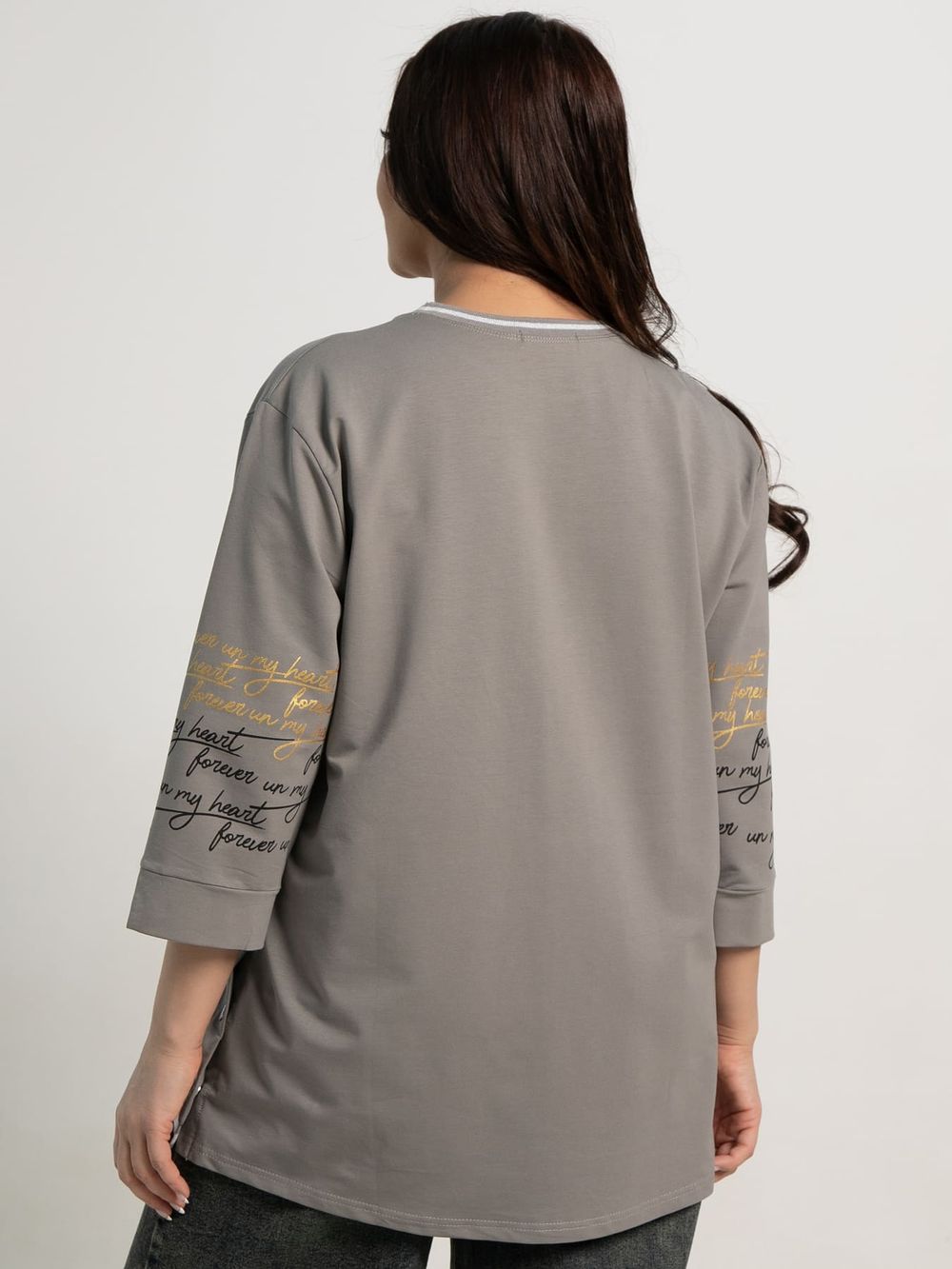 Блуза Подснежник (серая) Б15425-18М LT Collection