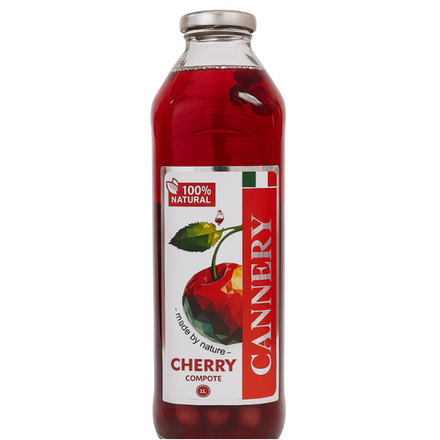 Компот Cannery Вишня с косточкой 1 л