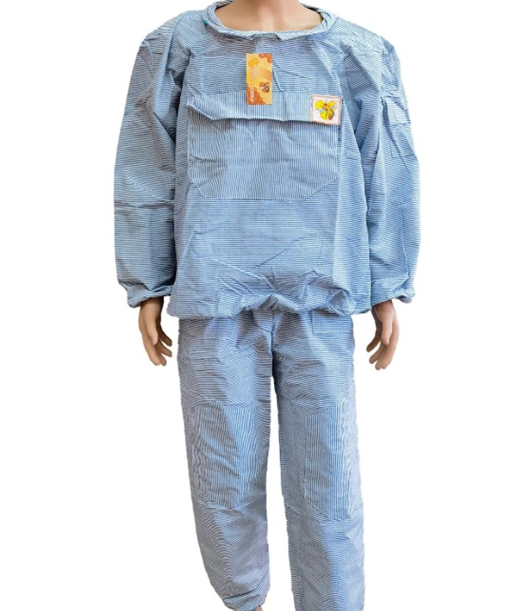 Костюм пчеловода без маски (Двунитка клетка) 48-58 размеры