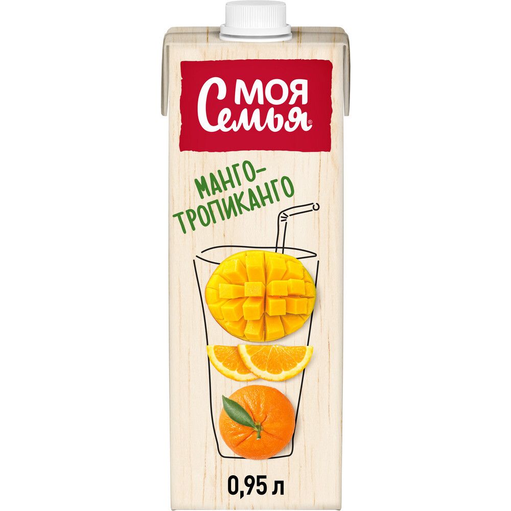 Напиток Моя Семья, манго-тропиканго, 0,95 л