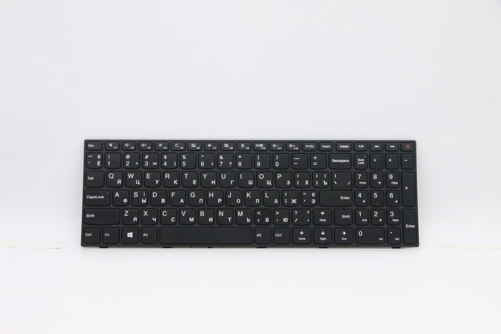 Клавиатура для Ноутбука Lenovo Lenovo110-15ISK раскладка - руссская+украинская, черная (5N20L25946)
