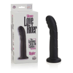 Силиконовый G-стимулятор для страпон-трусиков Love Rider (Цвет: черный)
