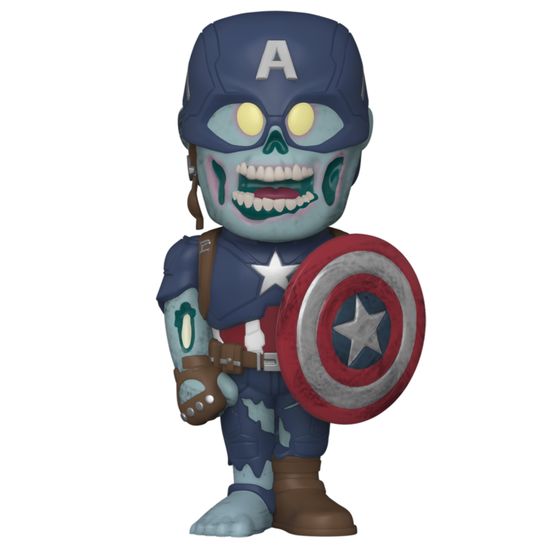 Фигурка Funko Vinyl SODA What If Zombie Captain America w/(GW) Chase 58668