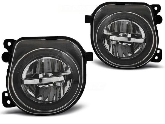 Противотуманки LED CHROME для BMW 5 F10 F11 F07 LCi