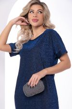 Платье "Покоряя сердца" (мерцающий сапфир) П8071 LT Collection (Акция)