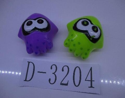 Лизун кальмар 6см 2 цвета микс пак