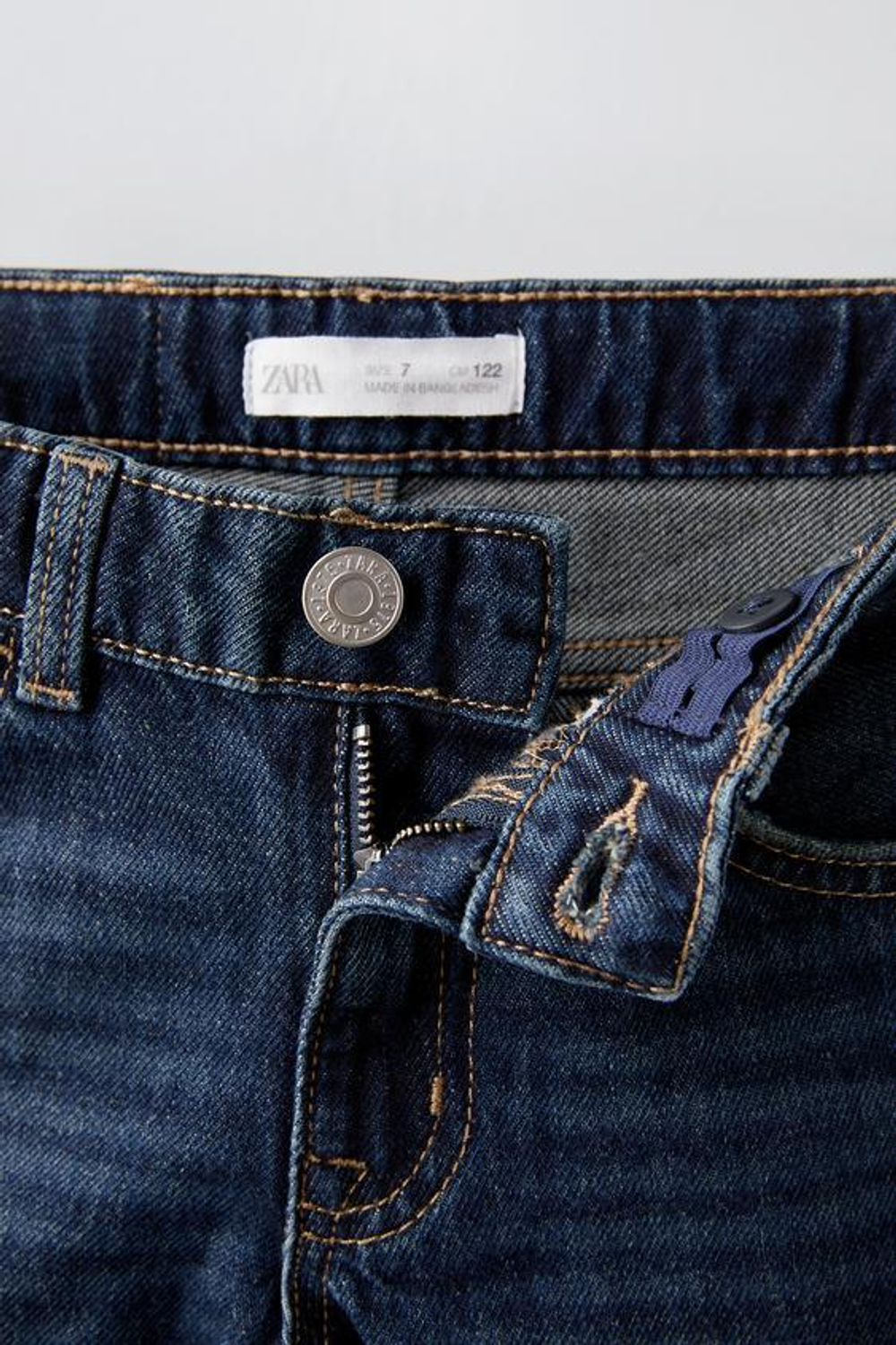 ZARA ДЖИНСЫ ORIGINAL FIT, СИНИЙ