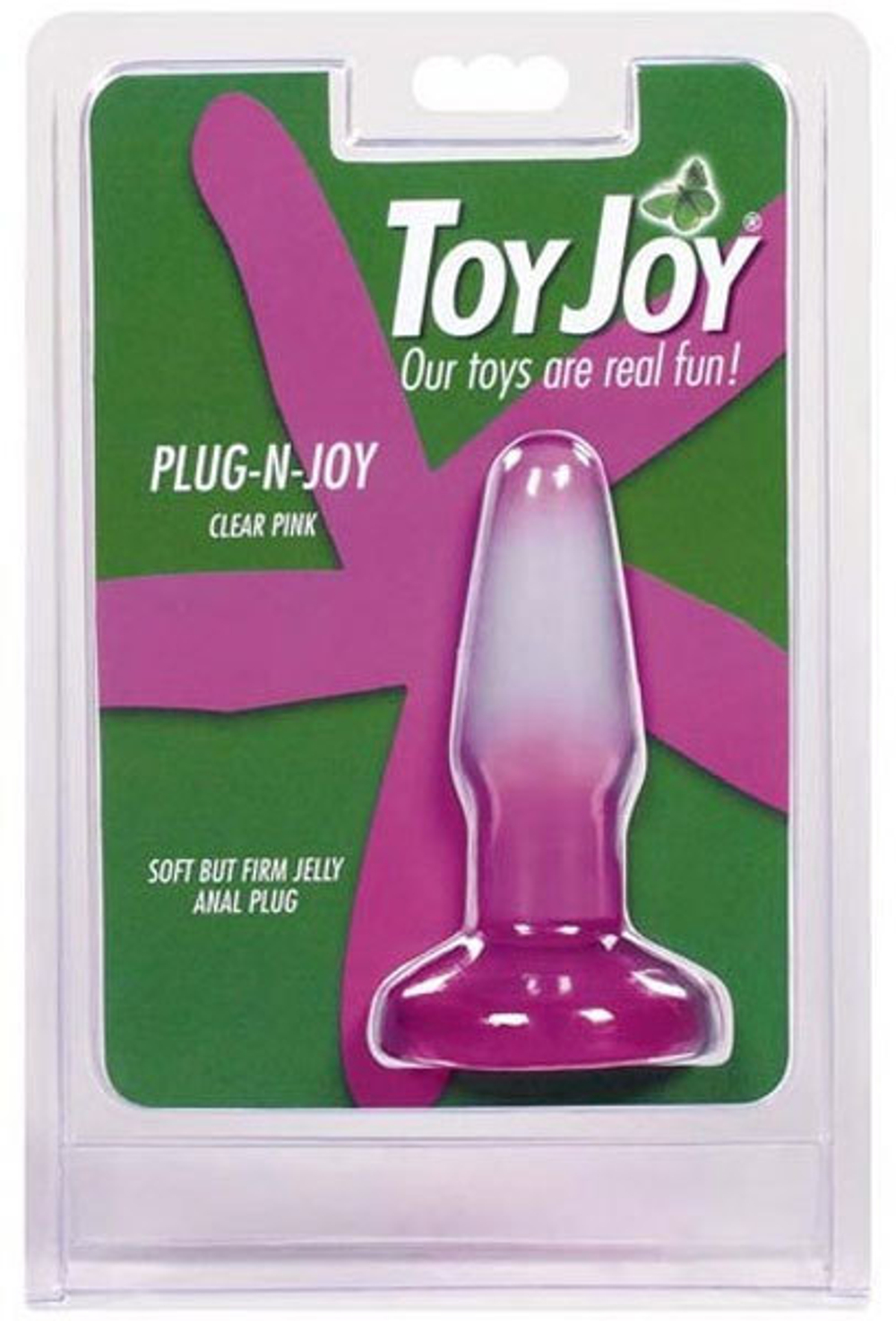 Анальный массажер Plug-N-Joy розовая