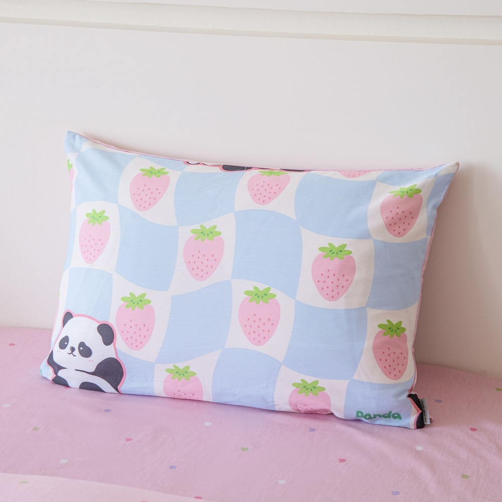 Комплект постельного белья на резинке Сатин Люкс KIDS 100% хлопок CDKR083 1.5-спальный наволочки 50x70