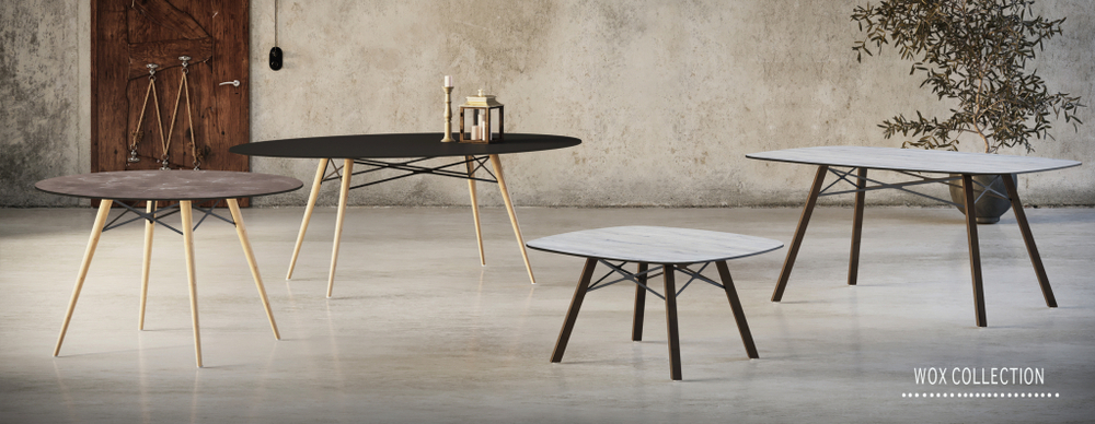 Стол ламинированный Papatya Wox, натуральный