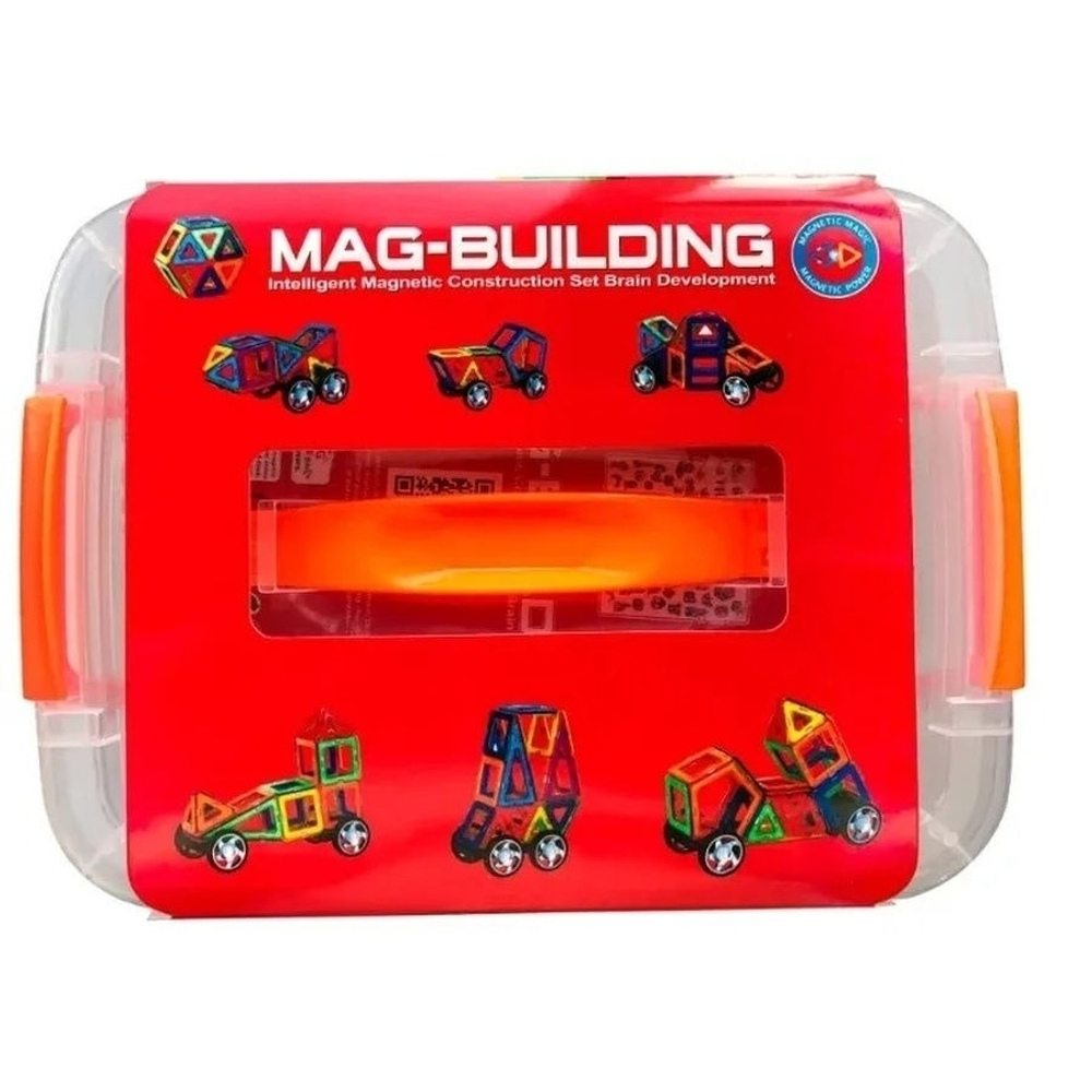 Магнитный конструктор Mag-building 118 предметов в боксе