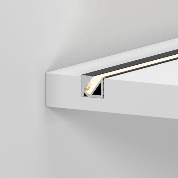 Профиль встраиваемый Arlight SL-Bevel-H10-F14-2000 Anod Black 044084