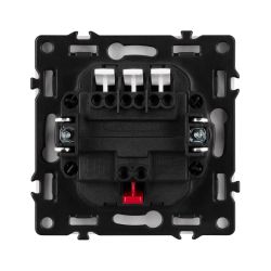 Механизм выключателя трехклавишный непроходной SWT-NOBE-MK03-SFPL-GD (230V, 10A) (Arlight, Золотой песок) 061798