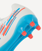 Бутсы футбольные Evofly FG Talant White/blue, детский