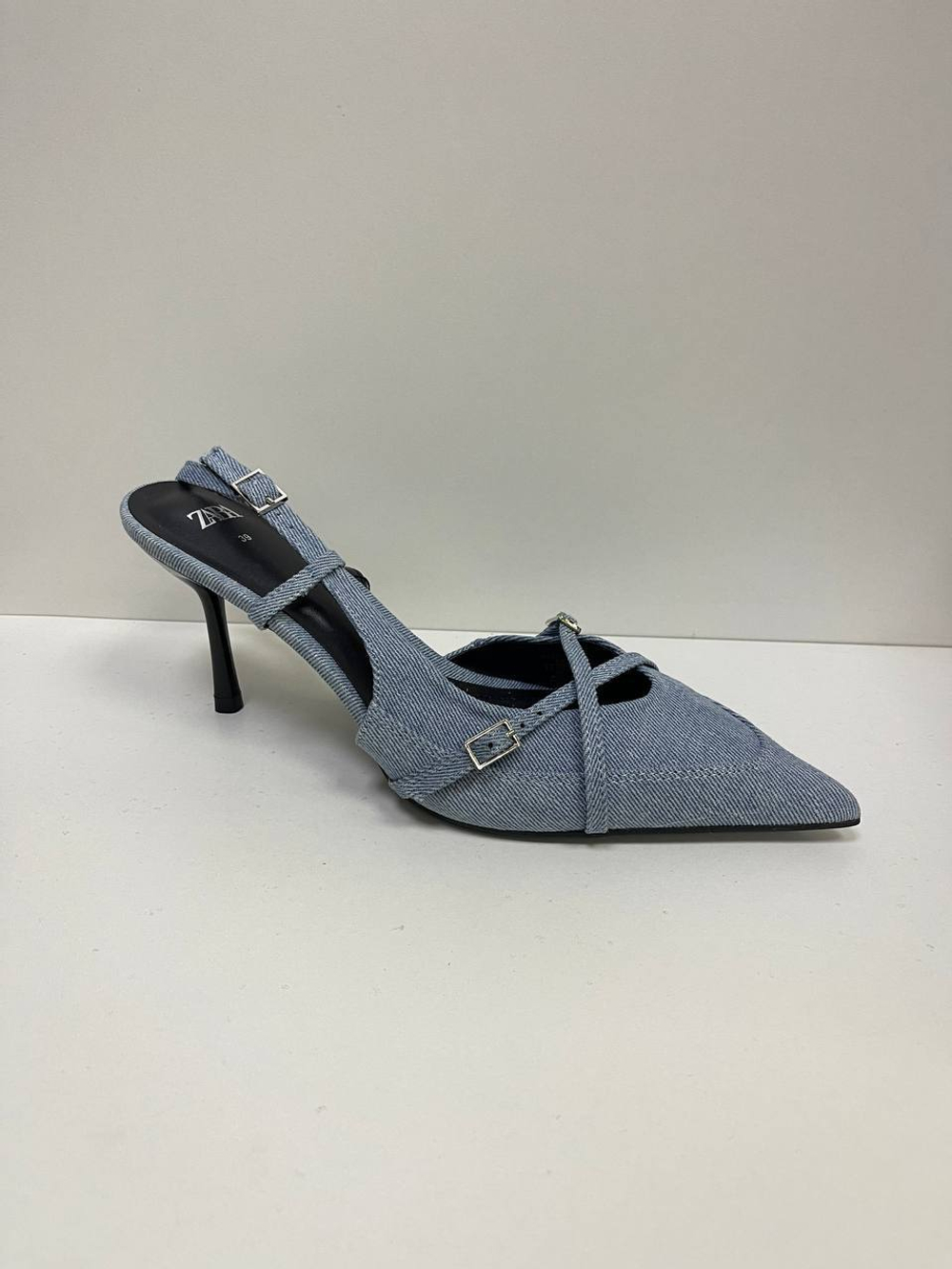 Туфли Zara деним