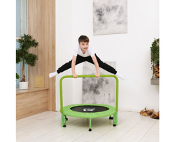 Батут с поручнем DFC JUMPFIT 36'' зеленый