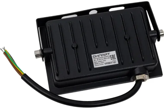 Прожектор светодиодный Онлайт 30W OFL 6000К 2400Лм IP65 черный 31885