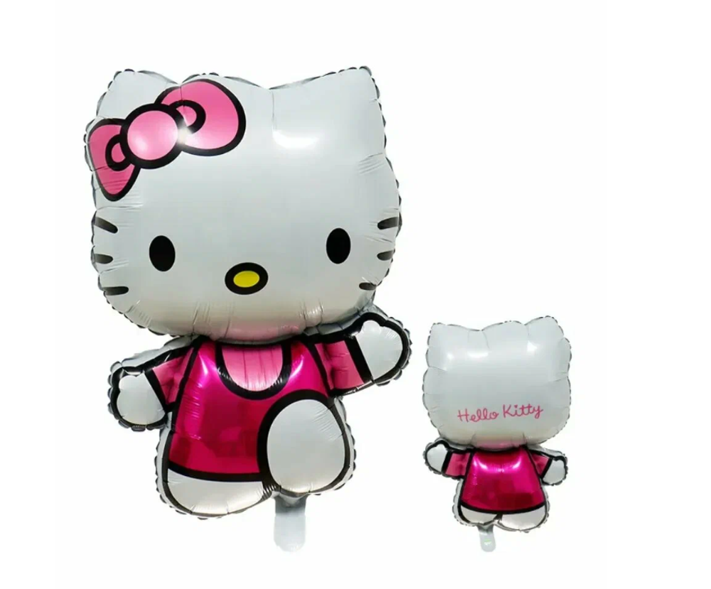 Воздушный шар фигура Hello Kitty Китти (65х45 см)(надутый гелием)
