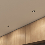 DK3055-BK Встраиваемый светильник, IP 20, 10 Вт, GU5.3, LED, черный, пластик