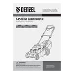 Газонокосилка бензиновая GLD-520SP, 196 куб.см, ширина 52 см, привод, 7 уровней,травосборник 60 л Denzel