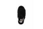 UGG Fluff Yeah Slide-Black