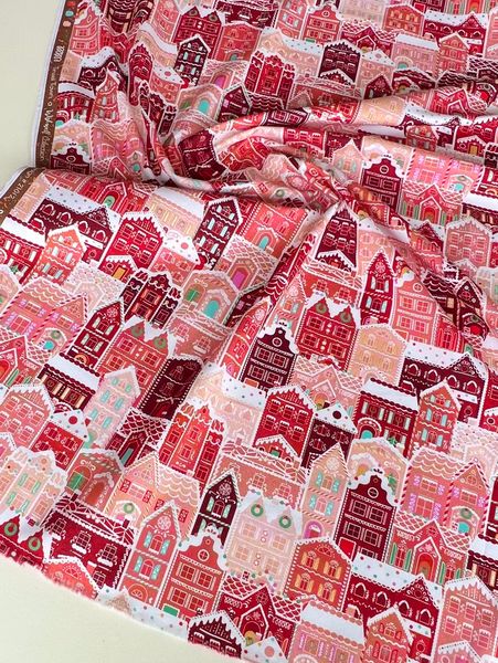 ЗАСНЕЖЕННЫЙ ГОРОД - 100% хлопок 6