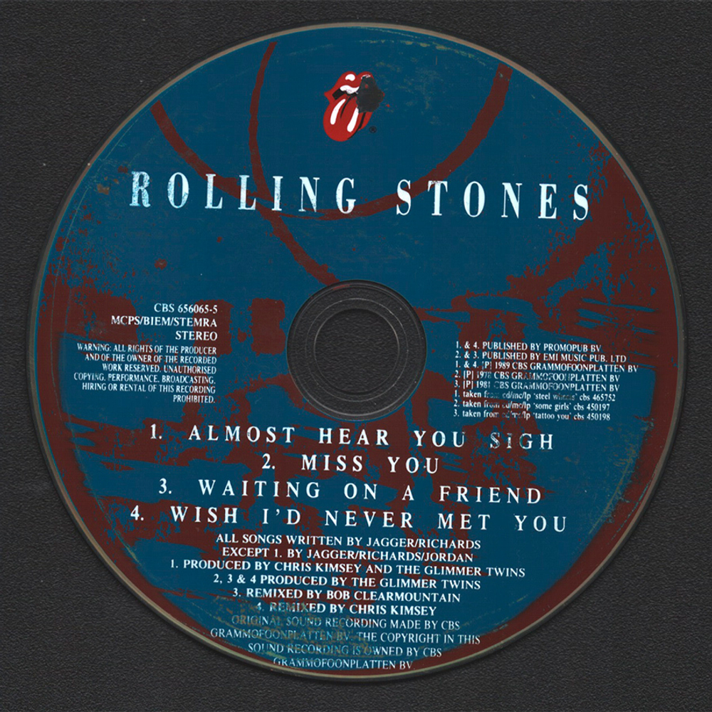 The Rolling Stones / Almost Hear You Sigh (Limited Edition)(CD Single)
