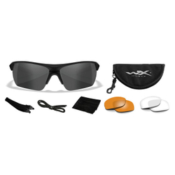 Очки тактические-защитные WILEY-X GUARD ADVANCED (FRAME MATTE BLACK, LENS CLEAR+GREY+RUST)