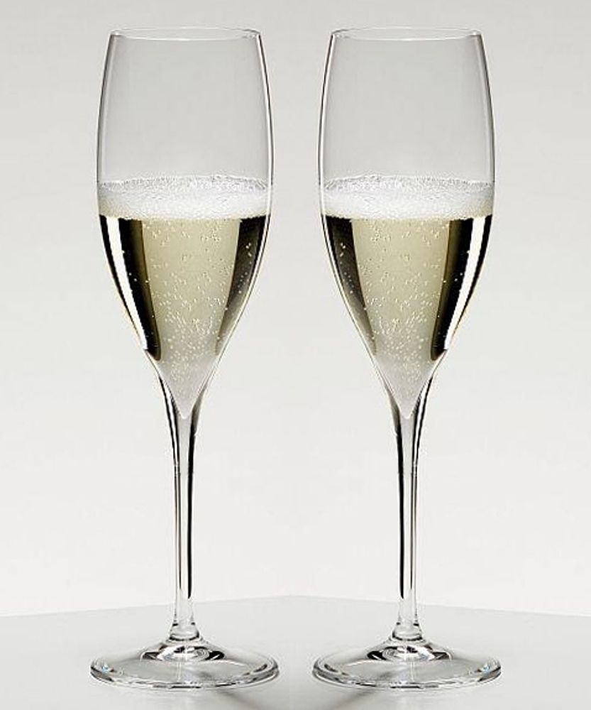 Riedel Бокалы для шампанского Champagne Glass Grape 285мл - 2шт