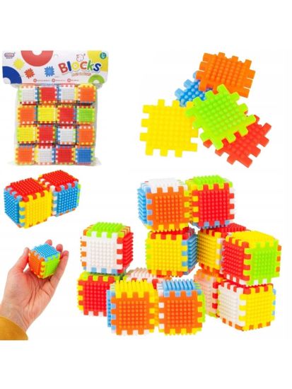 Игровой набор " Сенсорные Кубики Конструктор "