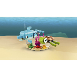 LEGO Creator — Дельфин и черепаха 3 в 1 31128 / артикул   31128  / GTIN 5702017117423