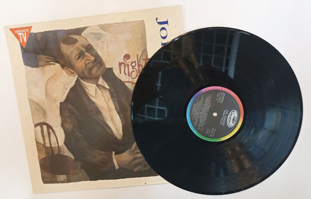 Винтажная виниловая пластинка LP Joe Cocker Night Calls (Spain 1991)